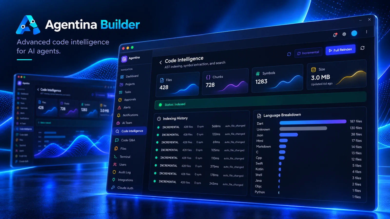 Agentina Builder screenshot 1